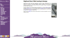 Desktop Screenshot of highlandhost.net